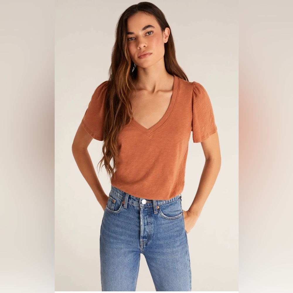 Z Supply Florence Slub Top
